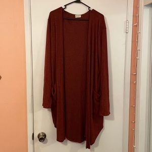 Free Kisses oversized cardigan